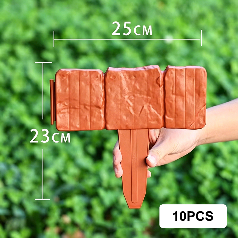 Plastic Garden Retaining Fence