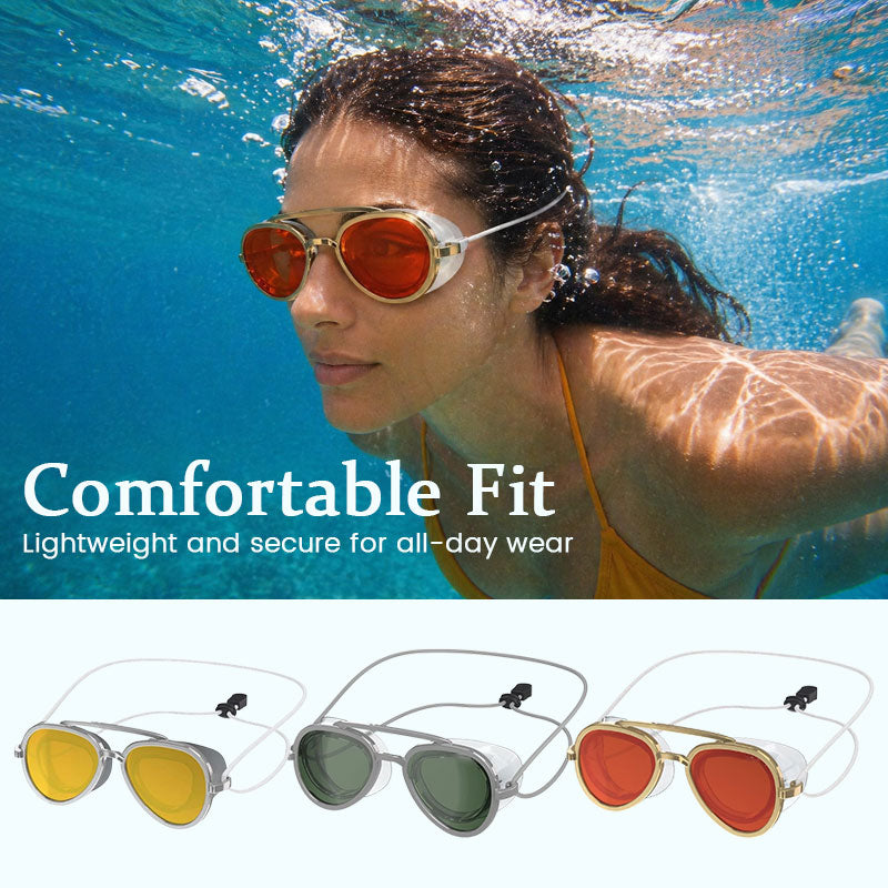 😎✨ SummerVibe Reflective Swim Goggles