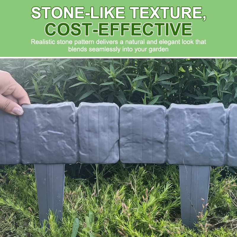 Plastic Garden Retaining Fence