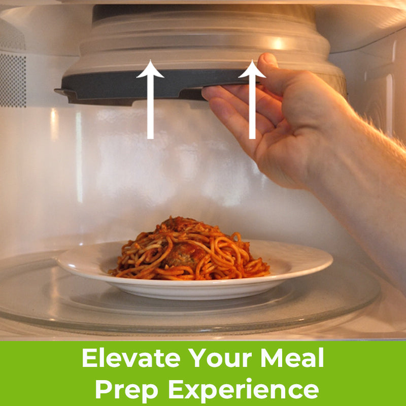 🍲 Magnetic Microwave Splatter Cover: The End of Messy Cleanups