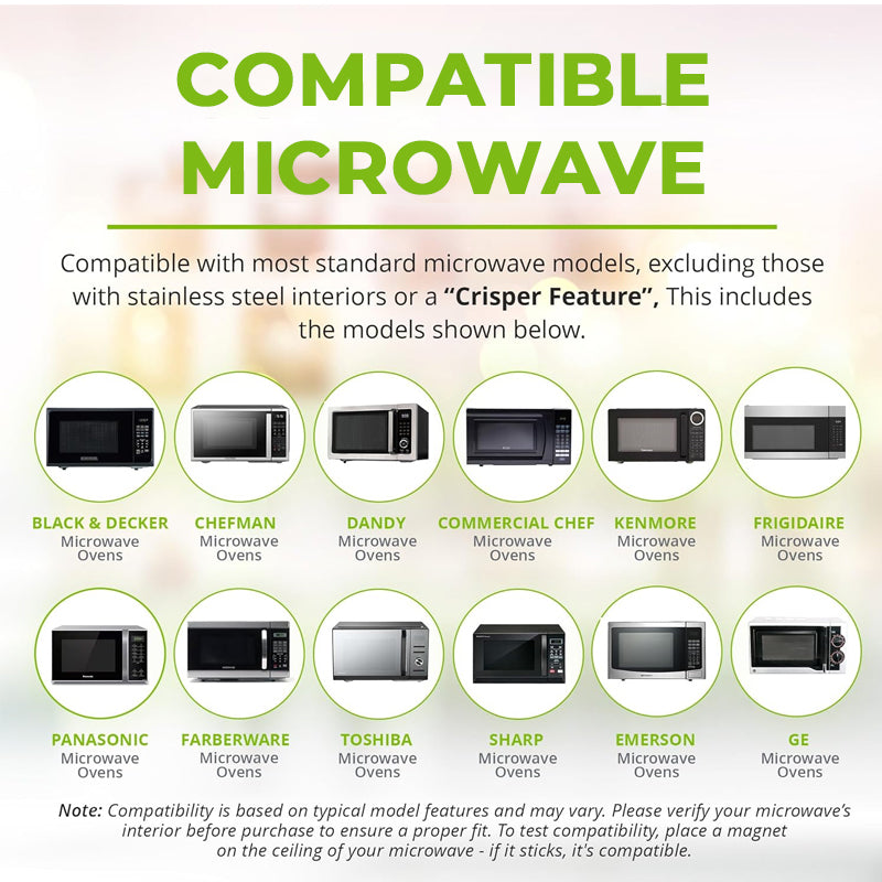 🍲 Magnetic Microwave Splatter Cover: The End of Messy Cleanups