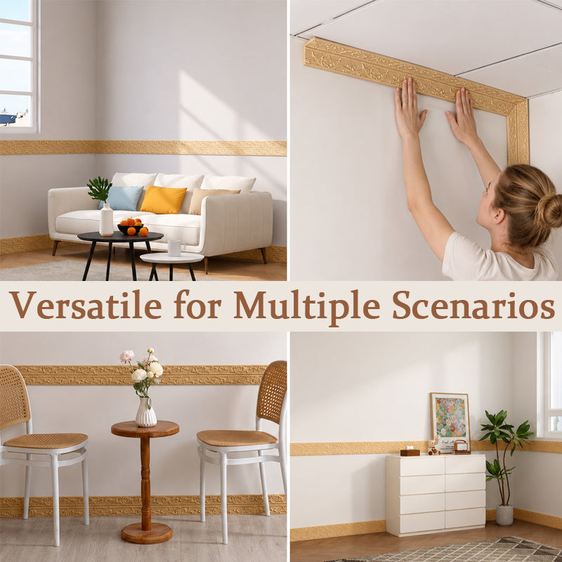 Peel & Stick Decorative Moulding Trim