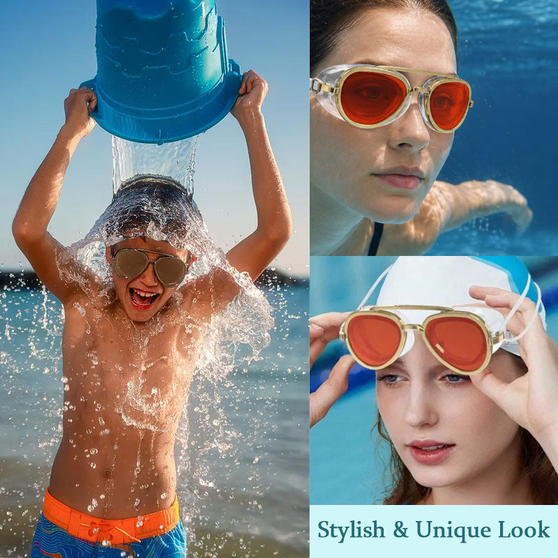 😎✨ SummerVibe Reflective Swim Goggles