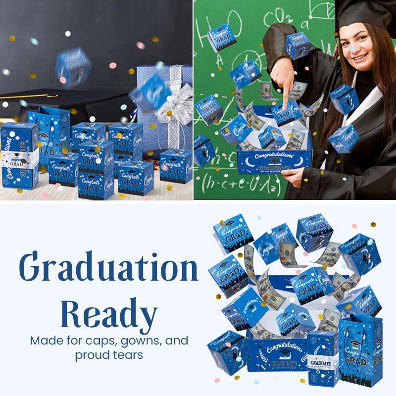 Bouncy Red Envelope Box Graduation Gift Box
