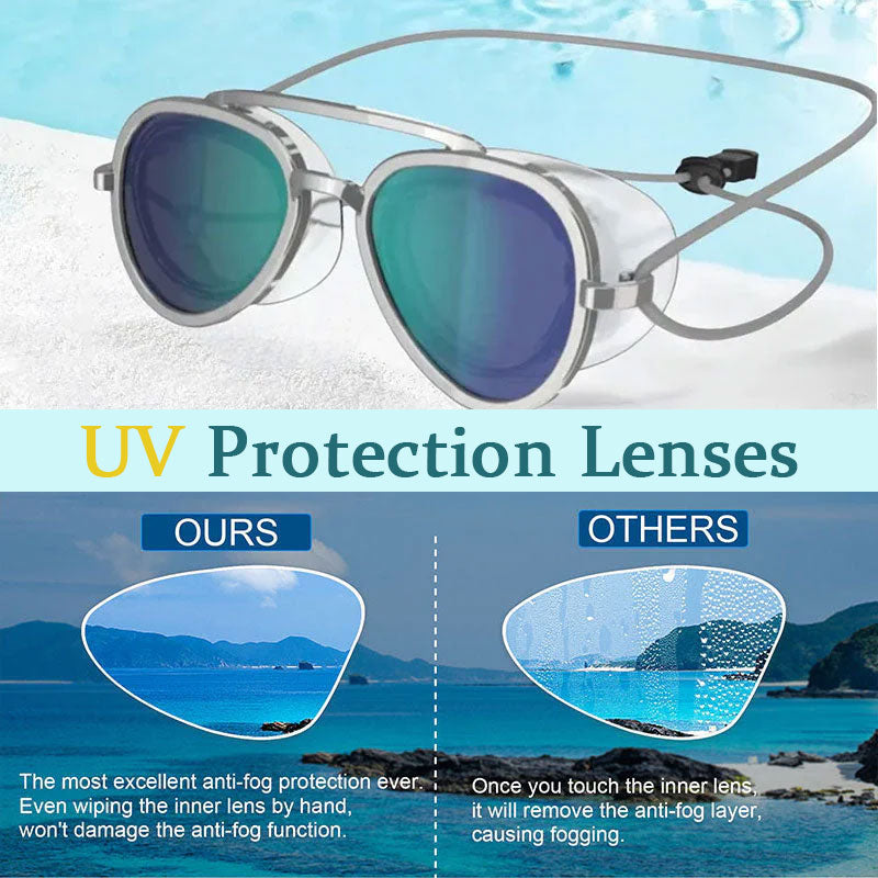 😎✨ SummerVibe Reflective Swim Goggles
