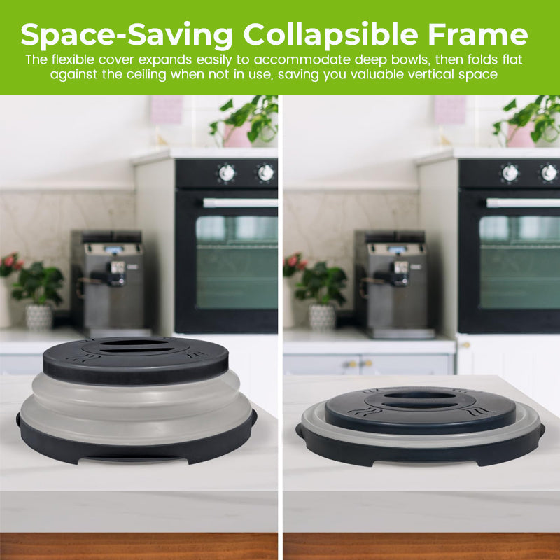 🍲 Magnetic Microwave Splatter Cover: The End of Messy Cleanups