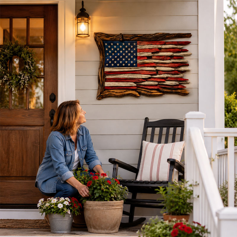 🇺🇸⭐ 250th Anniversary Battle-Worn Flag Wall Art
