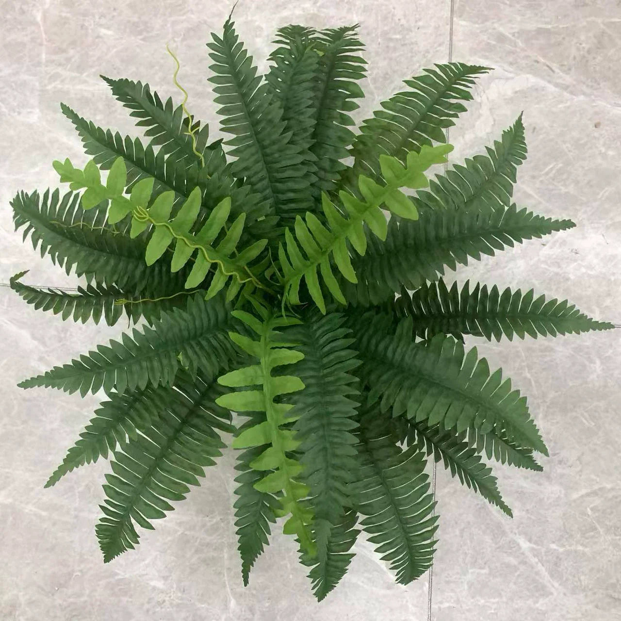🌱 UV-Resistant Lifelike Artificial Boston Fern